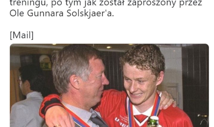 Sir Alex Ferguson pojawi się na treningu!